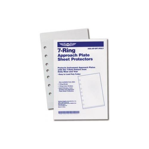 ASA Poly Approach Plate Sheet Protector Folders: 7-Ring