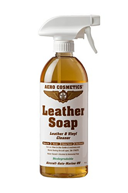Aero Cosmetics - Leather Soap- 16oz