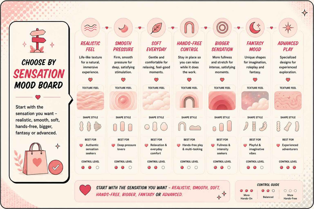 How to Choose a Dildo: Find the Right Size, Shape and Sensation