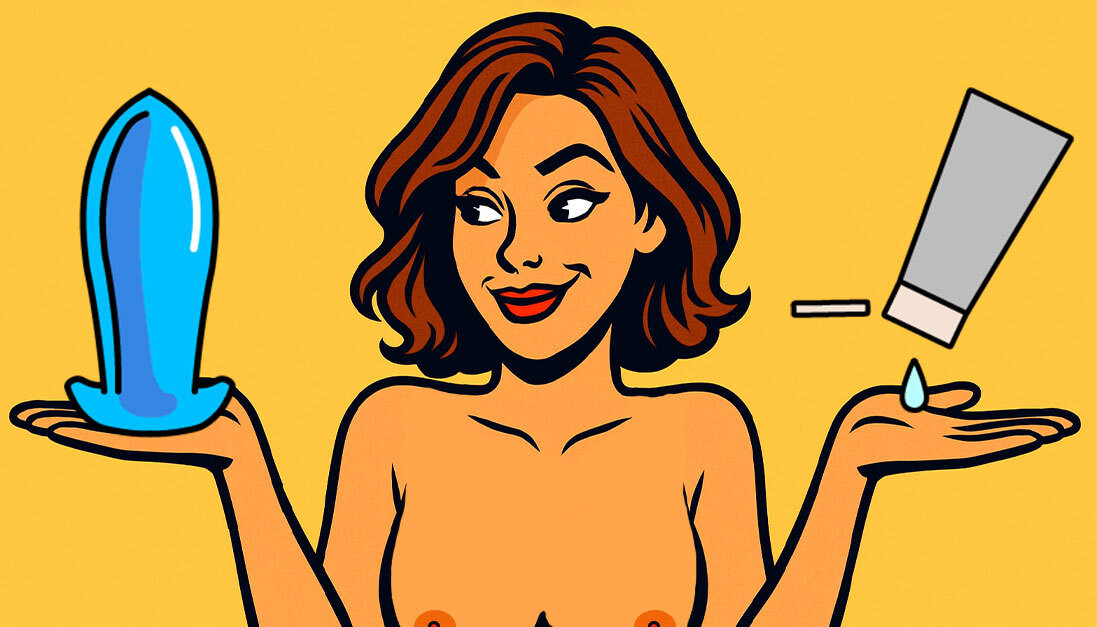 How to Insert a Large Butt Plug