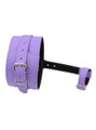 Play pretty and strict with this lilac toe-to-ankle restraint, designed to keep your submissive’s foot pulled back into a perfectly exposed position. The bright, soft purple hue adds a playful pop of color, contrasting with the commanding control this cuff imposes. Whether you’re into foot worship, tickling, trampling, or total immobility, this elegant accessory combines visual allure with effective bondage. Lock their toe and ankle in place and enjoy full access to their vulnerable soles.