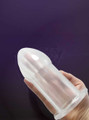 silicone anal dilator flexible hollow design close up
