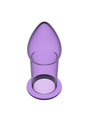 anal dilator purple silicone smooth surface training toy