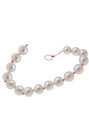 Pearl Pop 16 bead ABS anal beads with glossy pearl-style beads