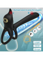 Little Devil vibrating cock ring showing C-spot and G-spot stimulation points for couples play