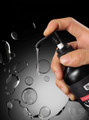 Clear silicone-based pleasure lubricant dispensed from pump bottle