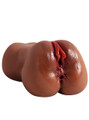Nikki Black realistic TPE pussy and ass pocket pussy on white background