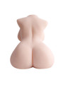 Lara XG870 sex doll close rear view showing curvy ass