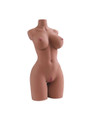 Mercedes brown skin torso sex doll with huge tits and thick thighs