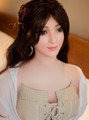 Coco light-skin inflatable sex doll 155 cm (61 in) upper-body and face view