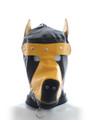 Kink Mastery Pup Play Hood with Riveted Ear and Snout Features