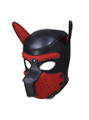 Red Neoprene Pup Hood