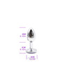 Fox Tail Anal Plug - Light Grey