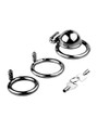 Modern Constraint Stainless Steel Chastity Cage with Concealed Lock