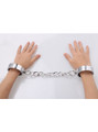 The Lollipop Wrist Cuffs with Built-In Lock & Chain