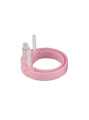 The Lollipop Pink Silicone Chastity Cage - Small