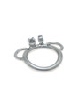 The Button Miniature Stainless Steel Chastity Device