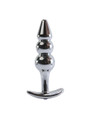 The Lollipop Triple Sphere Alloy Butt Plug