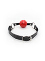 Breathable Red Ball Gag with Black Strap