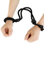 Black Cotton Rope Cuff