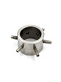 Stainless Steel Ball Crusher with adjustable screws for intense CBT play.