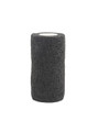 Black self-adhesive fabric wrap, perfect for secure bondage without clips or fasteners.