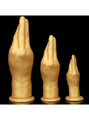 Golden Silicone Fist Dildo