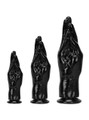 Black Silicone Fist Dildo