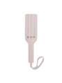 Beige Leather Double-Layer Paddle