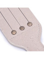 Beige Leather Double-Layer Paddle