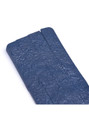 Navy Leather Double-Layer Paddle
