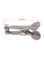Round-Head E-Stim Nipple and Penis Clamps