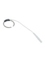 E-Stim Cock Ring with attached lead wire for intense penile stimulation.