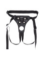 Adjustable buckle harness design with O-ring detail