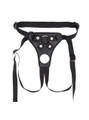 Adjustable buckle harness design with O-ring detail