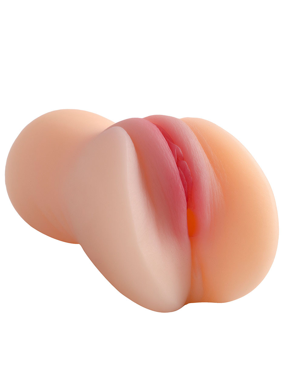 Candy realistic light skin pussy pocket pussy with soft rounded cheeks