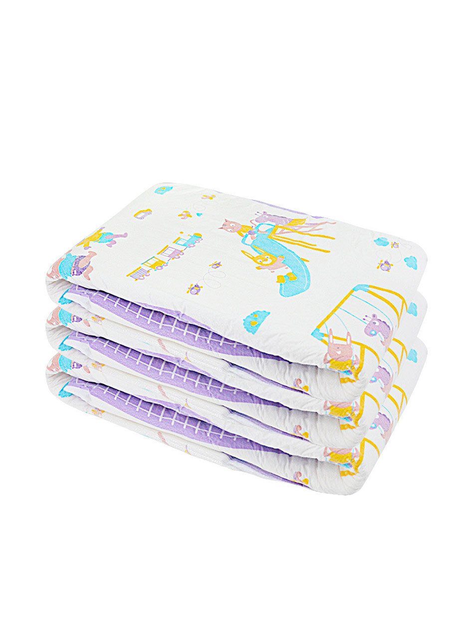 Engage in playful adventures with our 'Park Playtime' ABDL diaper, featuring a vibrant playground scene, ensuring comfort during active play.