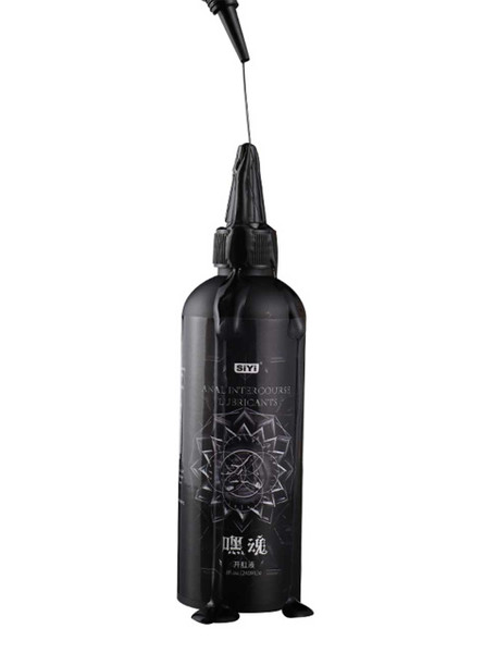 Anal lubricant 240ml bottle with precision nozzle - water-based anal lube