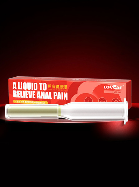 anal relax gel lubricant applicator close up product packaging