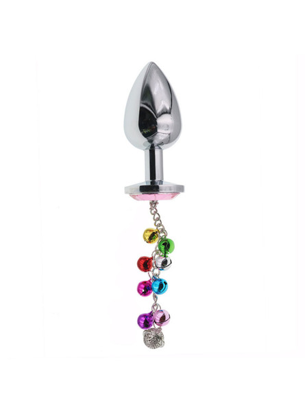 Light Purple Jewel Sleigh Bell Butt Plug