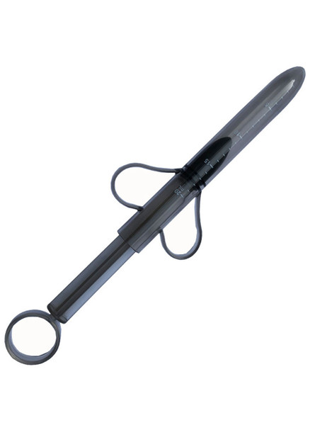 20ml lube injector with finger rings for anal use
