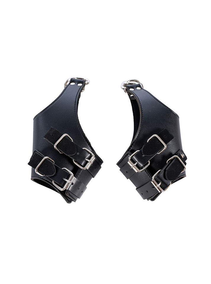 Black Suspension Fist Lifting Cuffs