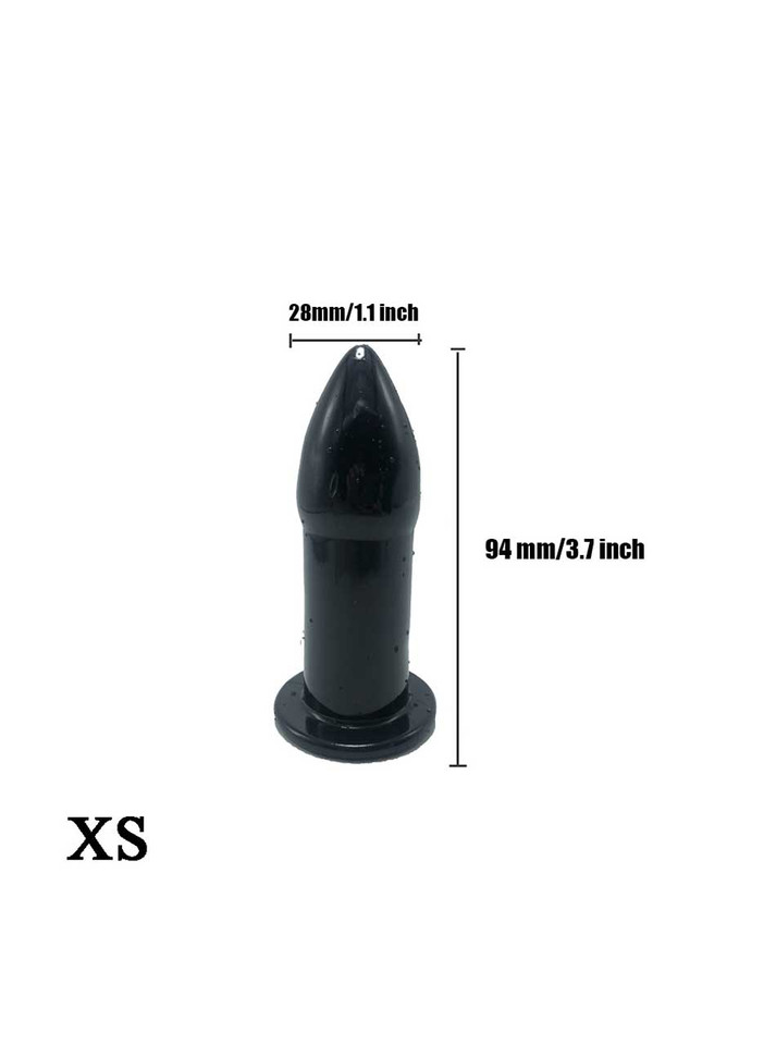 Black Silicone Anal Dilator Set
