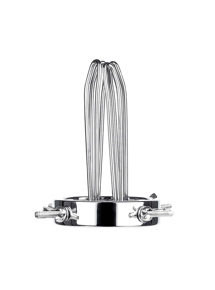 stainless steel expansion cage side view with rods