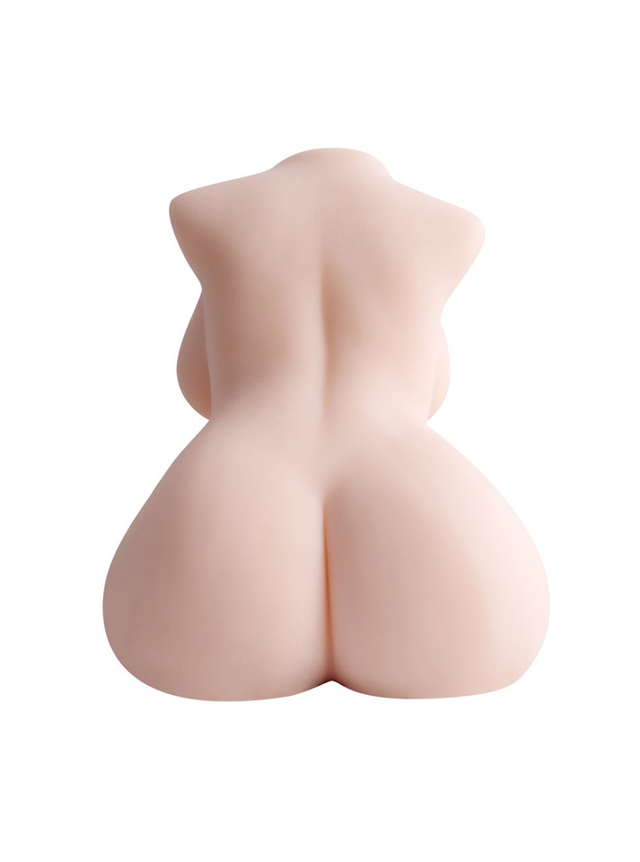 Lara XG870 sex doll close rear view showing curvy ass