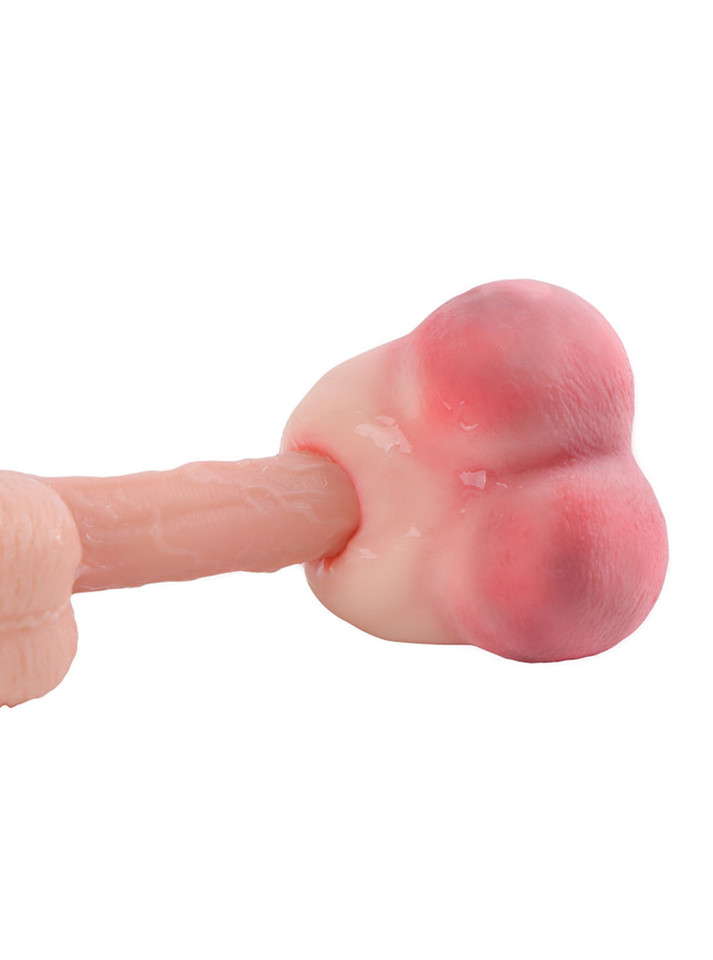 Detailed balls and anal entrance on light skin tone male sex doll 23.5 cm (9.3 in) overall