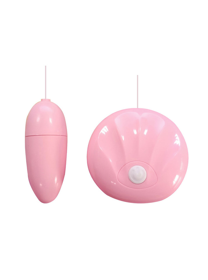 Vibrating egg with pink lace detailing, combining intimate stimulation with the elegant theme of the Blush Lace set.