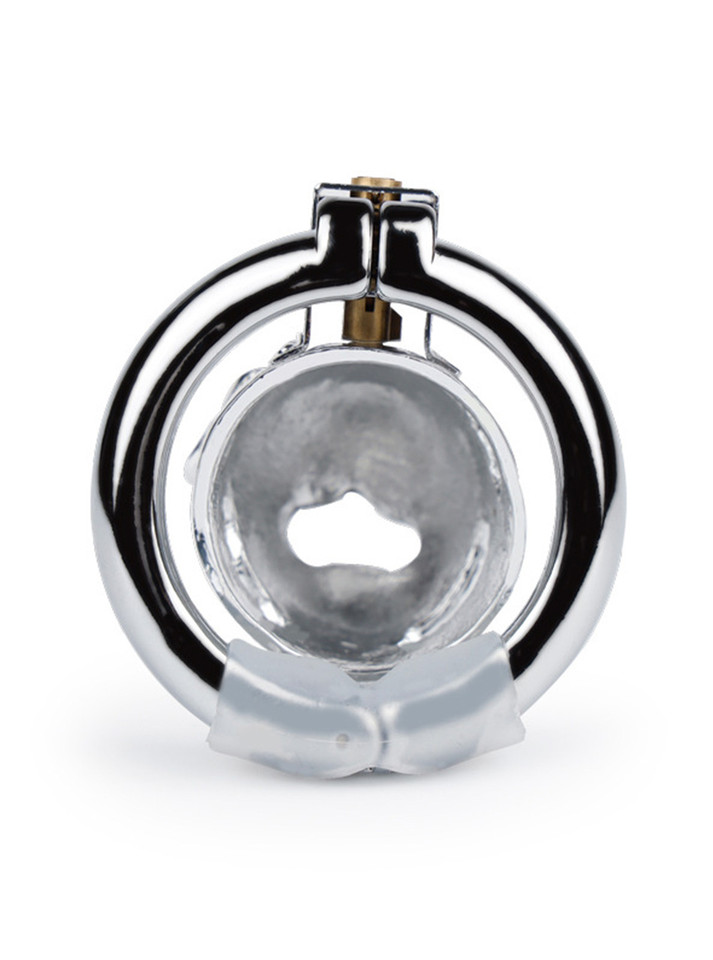 Functional Opening for Extended Wear in Pup Play Chastity Cage