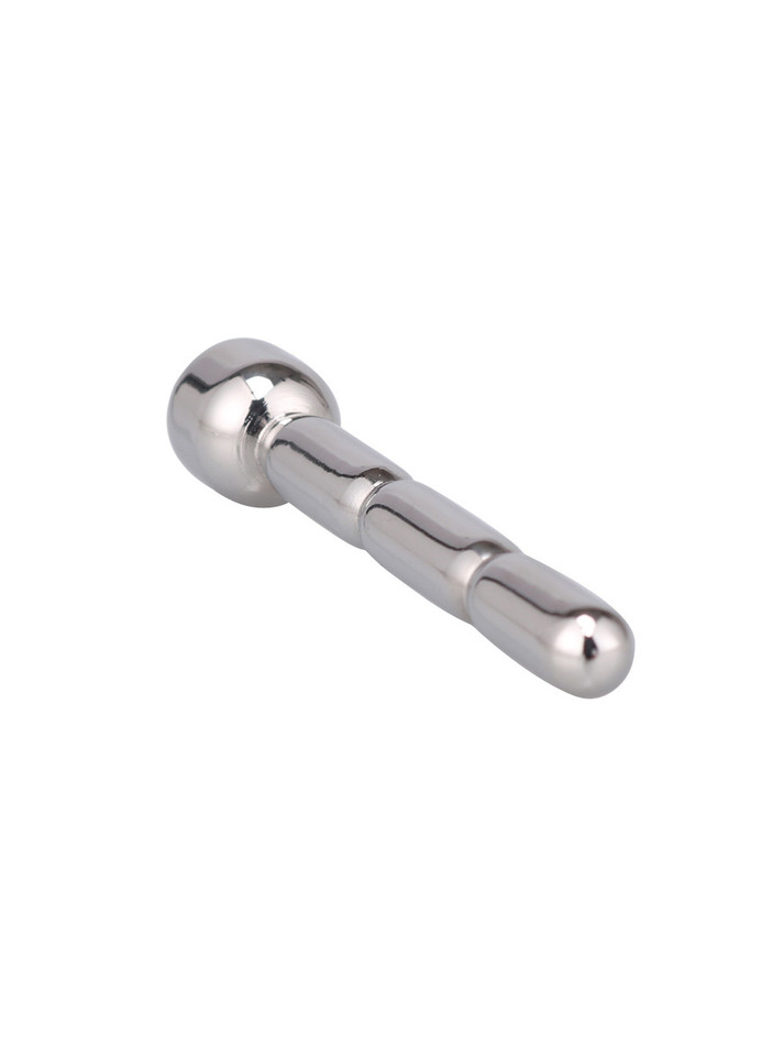 Premium stainless steel penis plug with a graduated design, ensuring escalating pleasure.