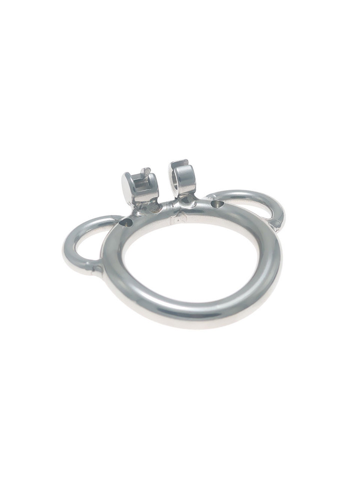 The Button Miniature Stainless Steel Chastity Device